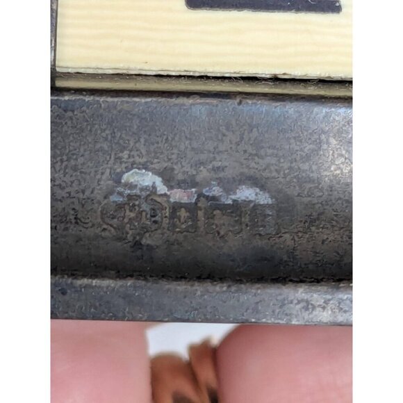 Early 1900's Silver Perpetual Calendar - Picture 2 of 3